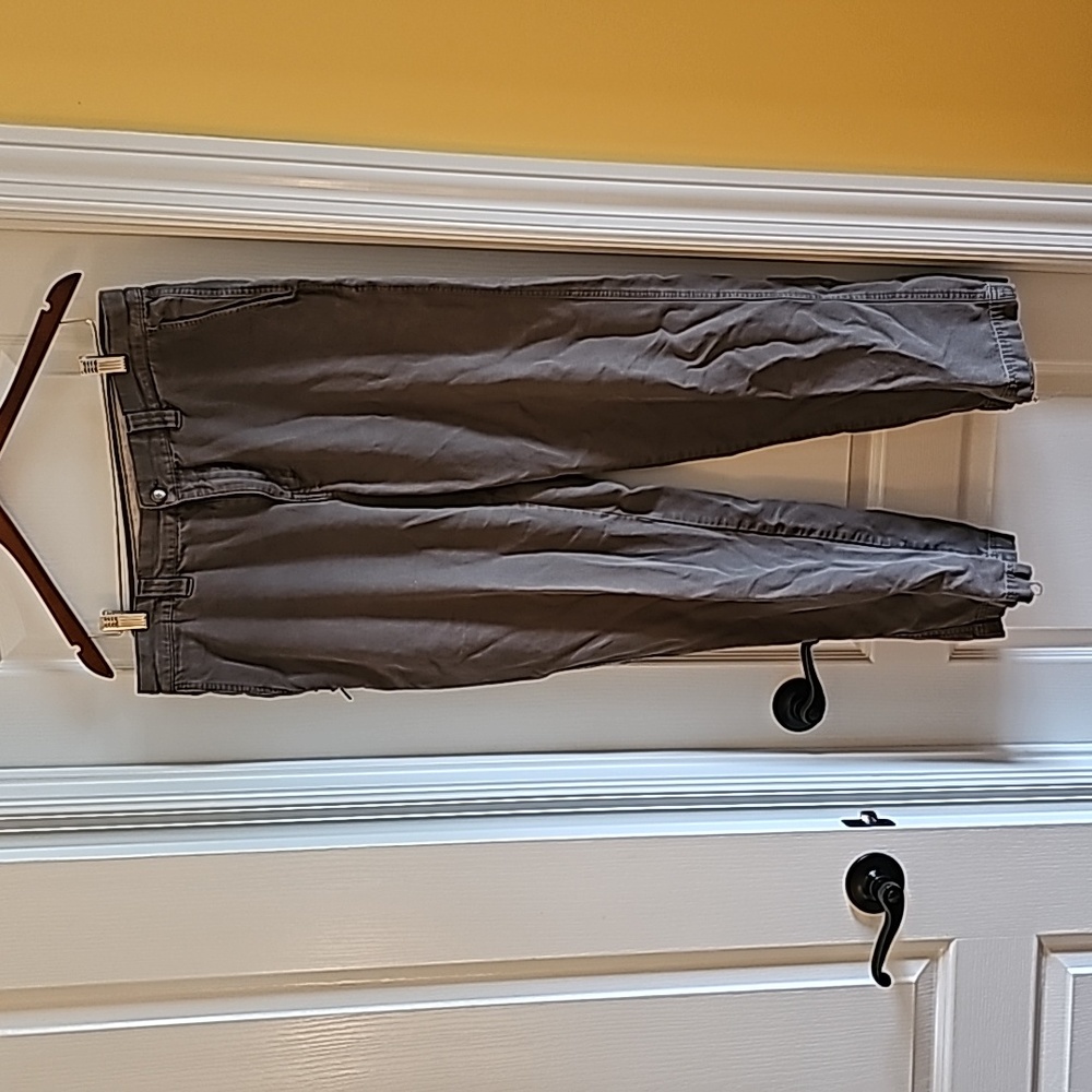 Columbia Cargo Pants, Olive Green,  35x32
